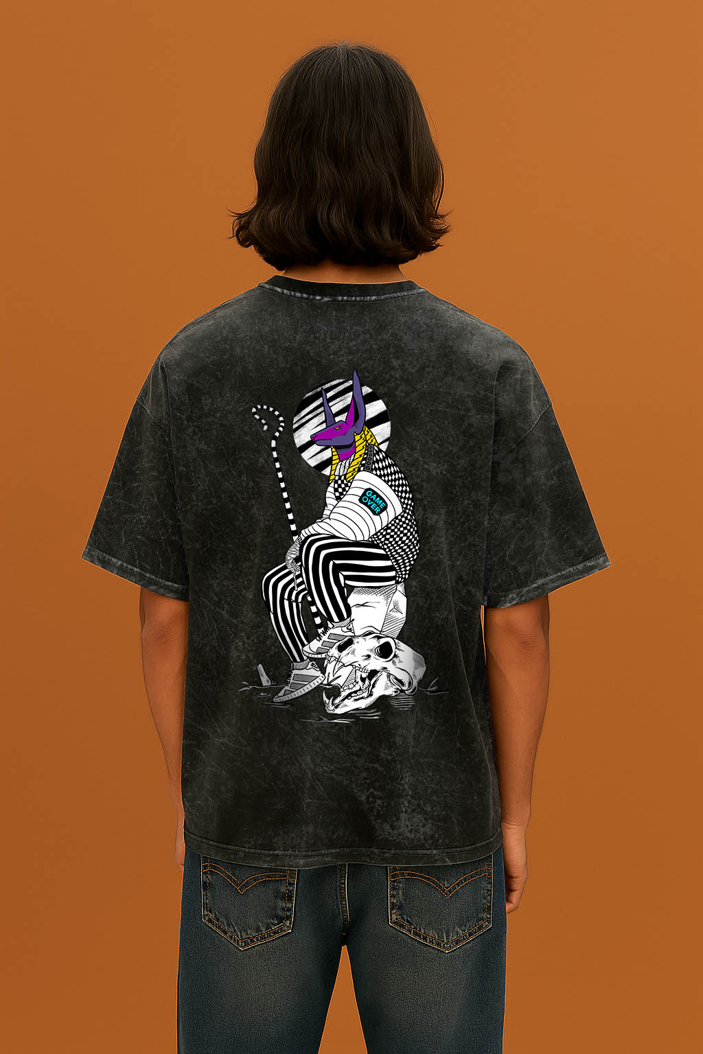 Anubis - Oversized Men T-Shirt