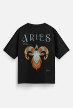 Aries Zodiac Men Oversized T-Shirt