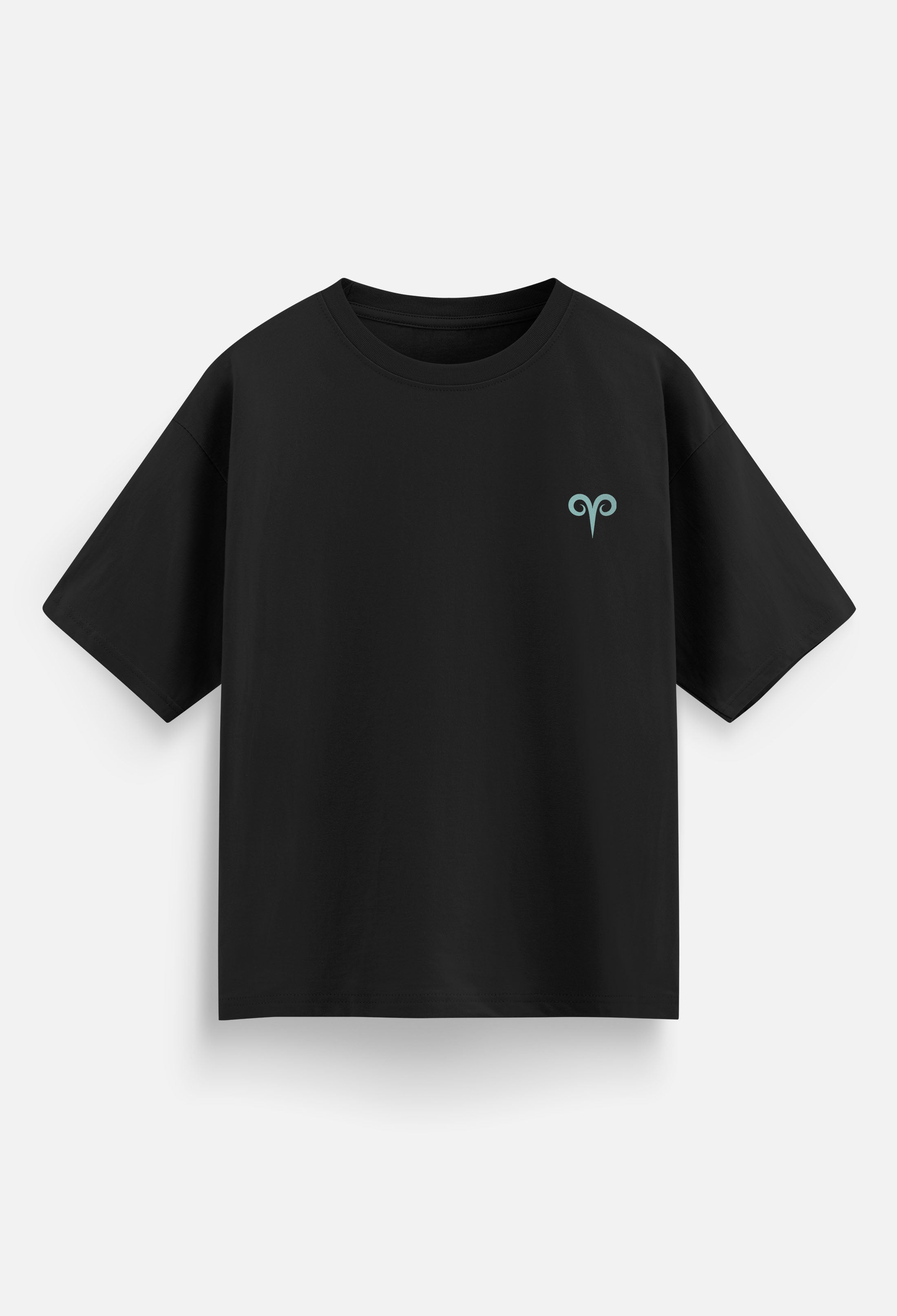Aries Zodiac Men Oversized T-Shirt