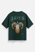 Aries Zodiac Men Oversized T-Shirt