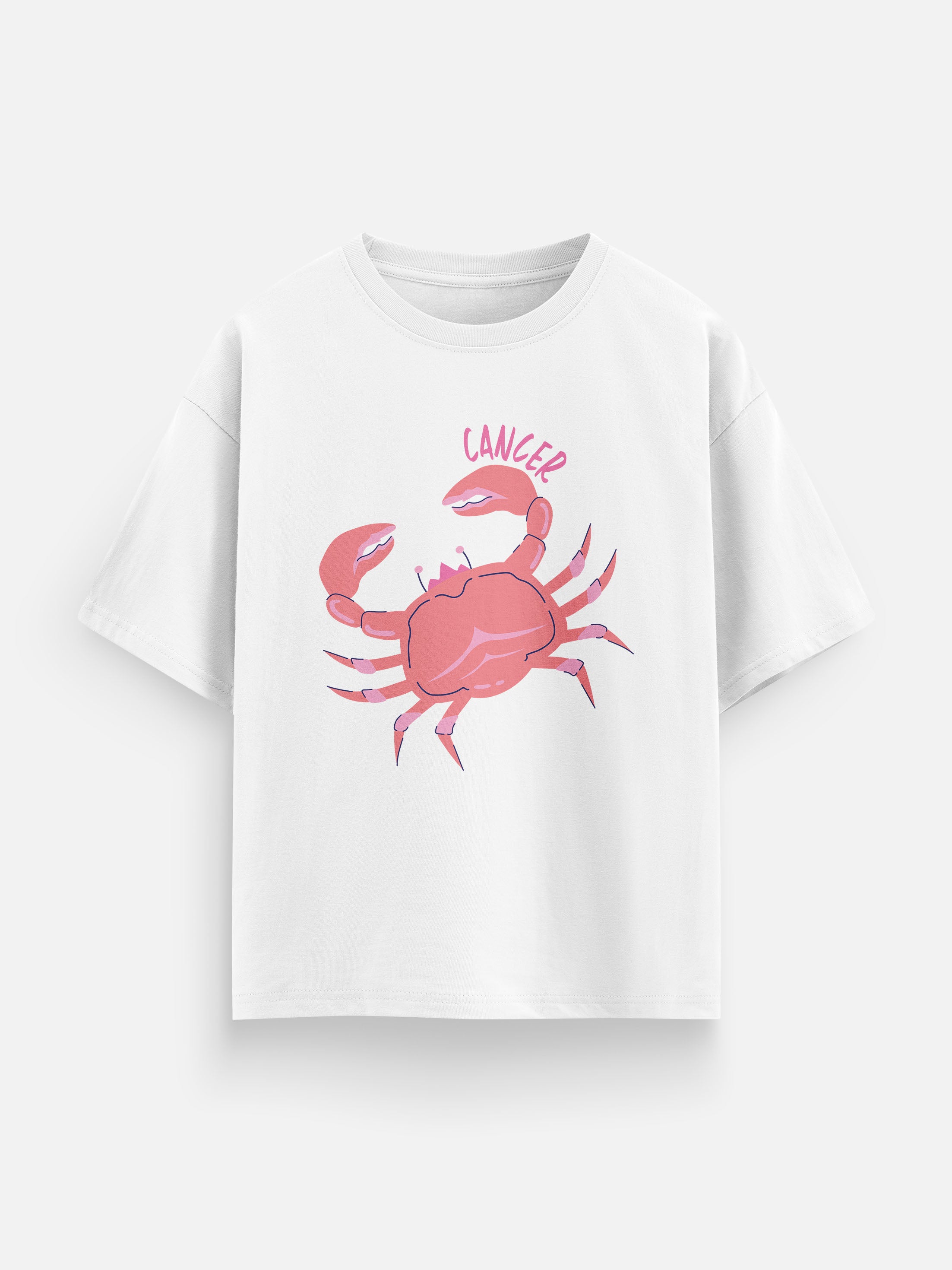Cancer Women Oversized T-Shirt