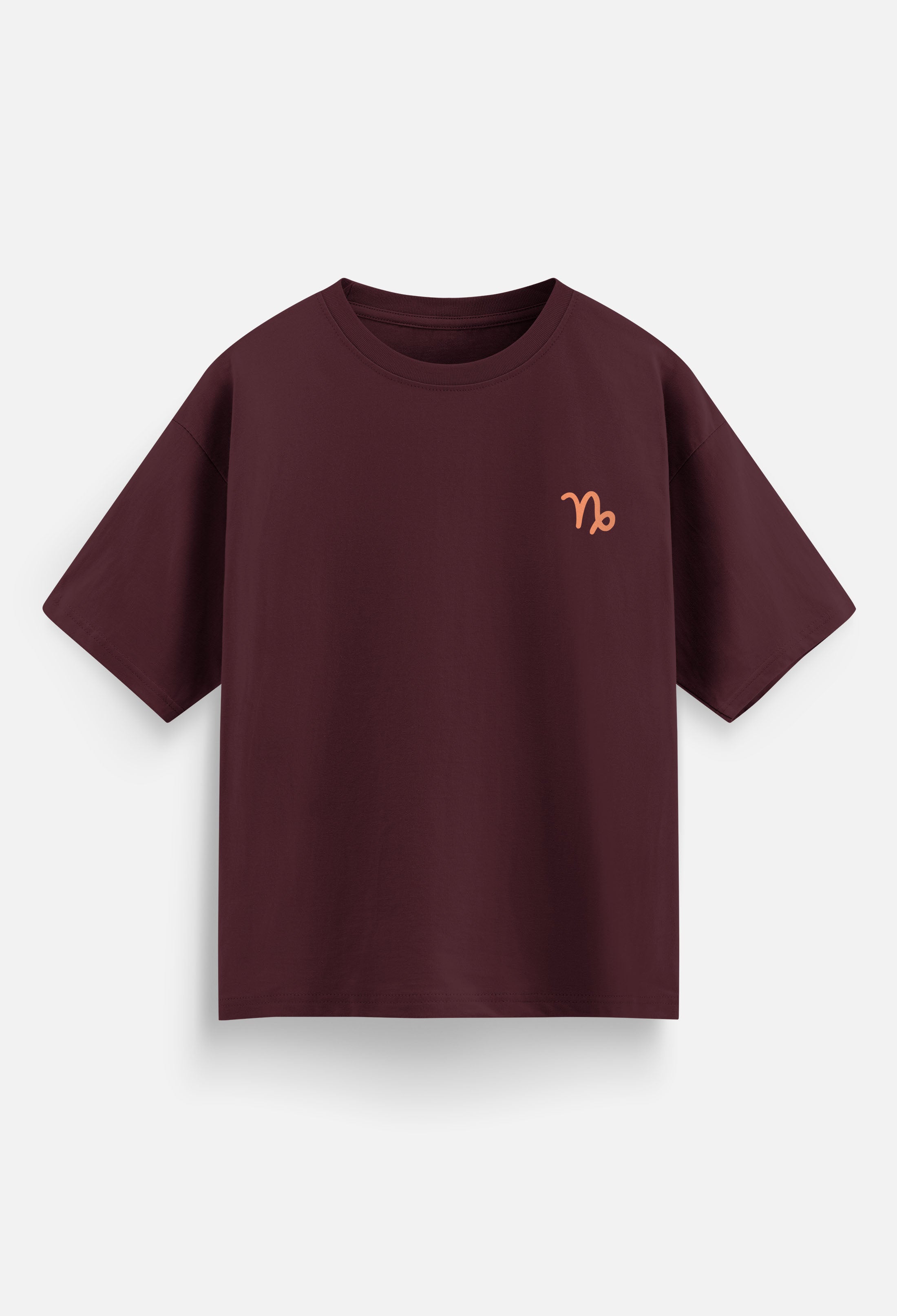 Capricorn Zodiac - Men Oversized T-Shirt