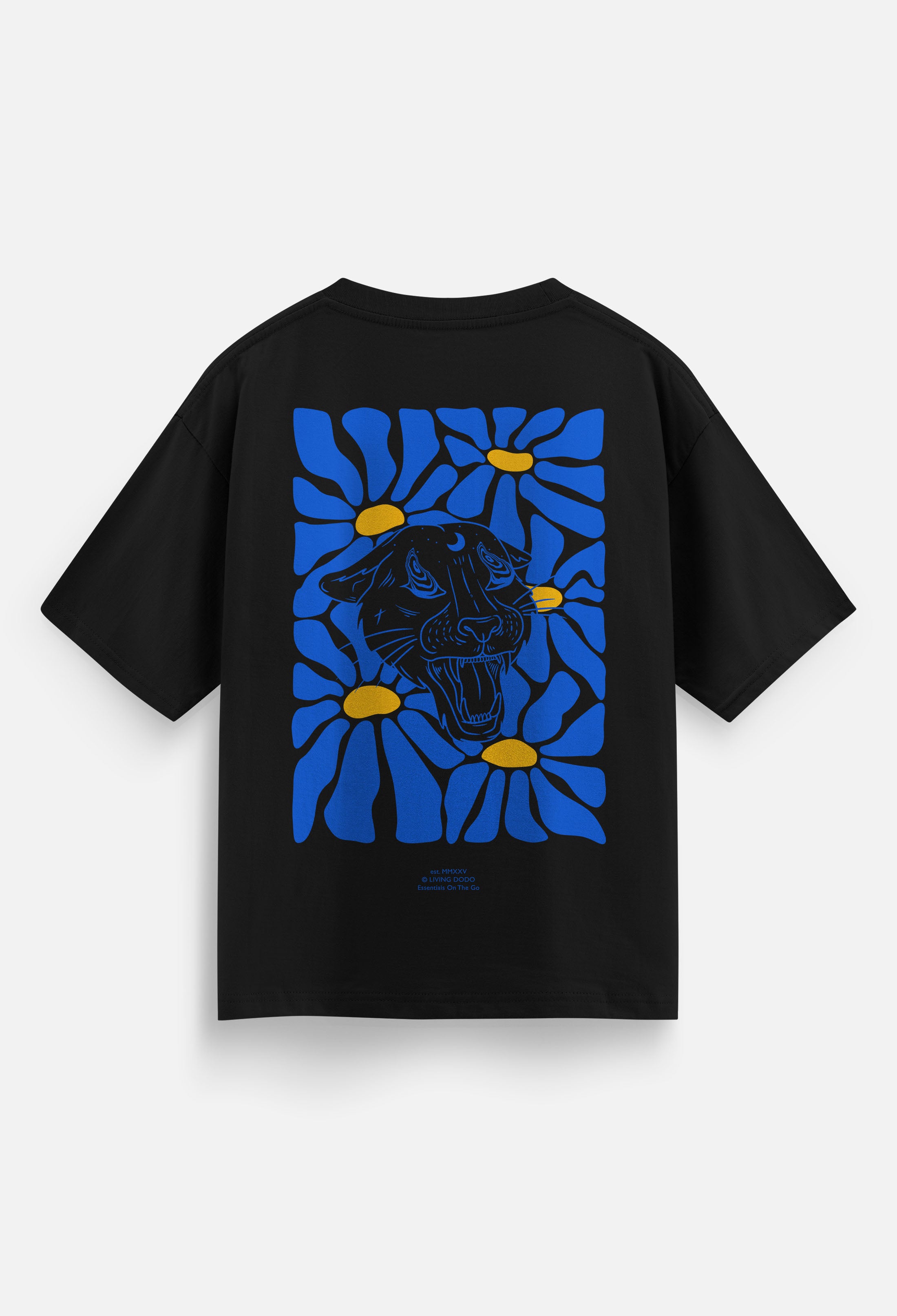 Cosmic Panther - Oversized Men T-Shirt