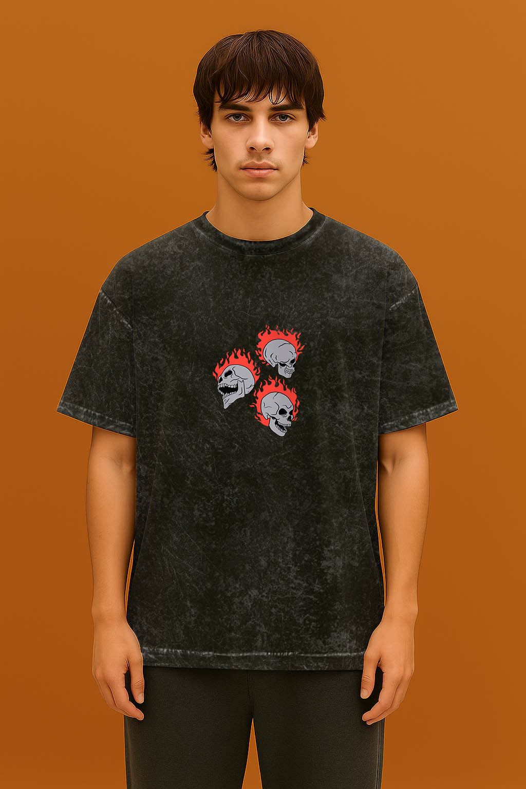 Ghost Rider Men Oversized T-Shirt