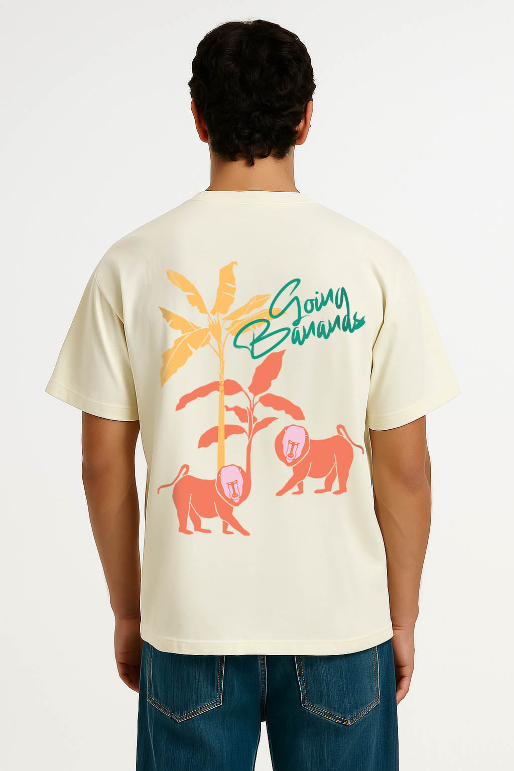 Going Bananas Men Oversized T-Shirt