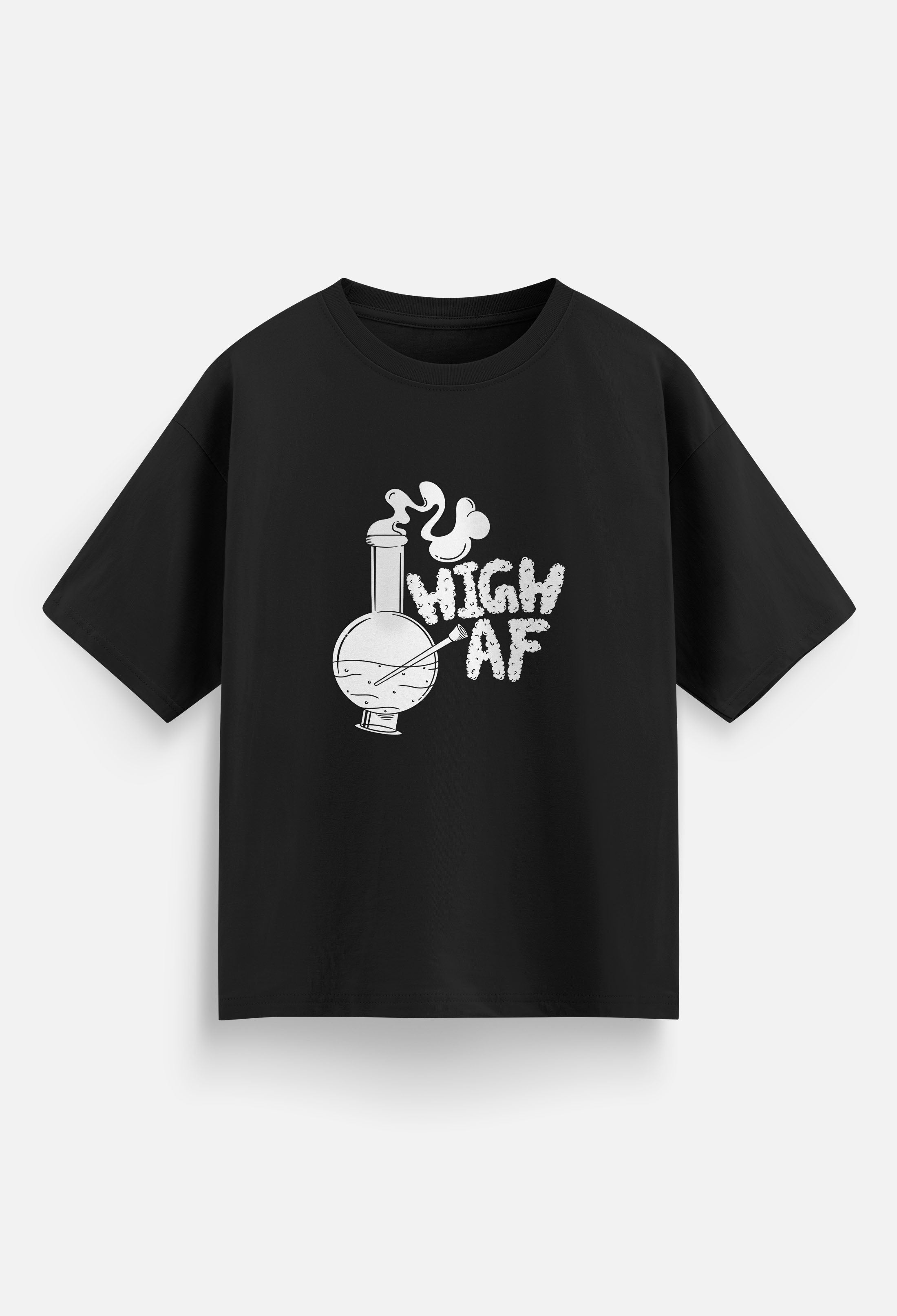 High AF Unisex Men Oversized T-Shirt