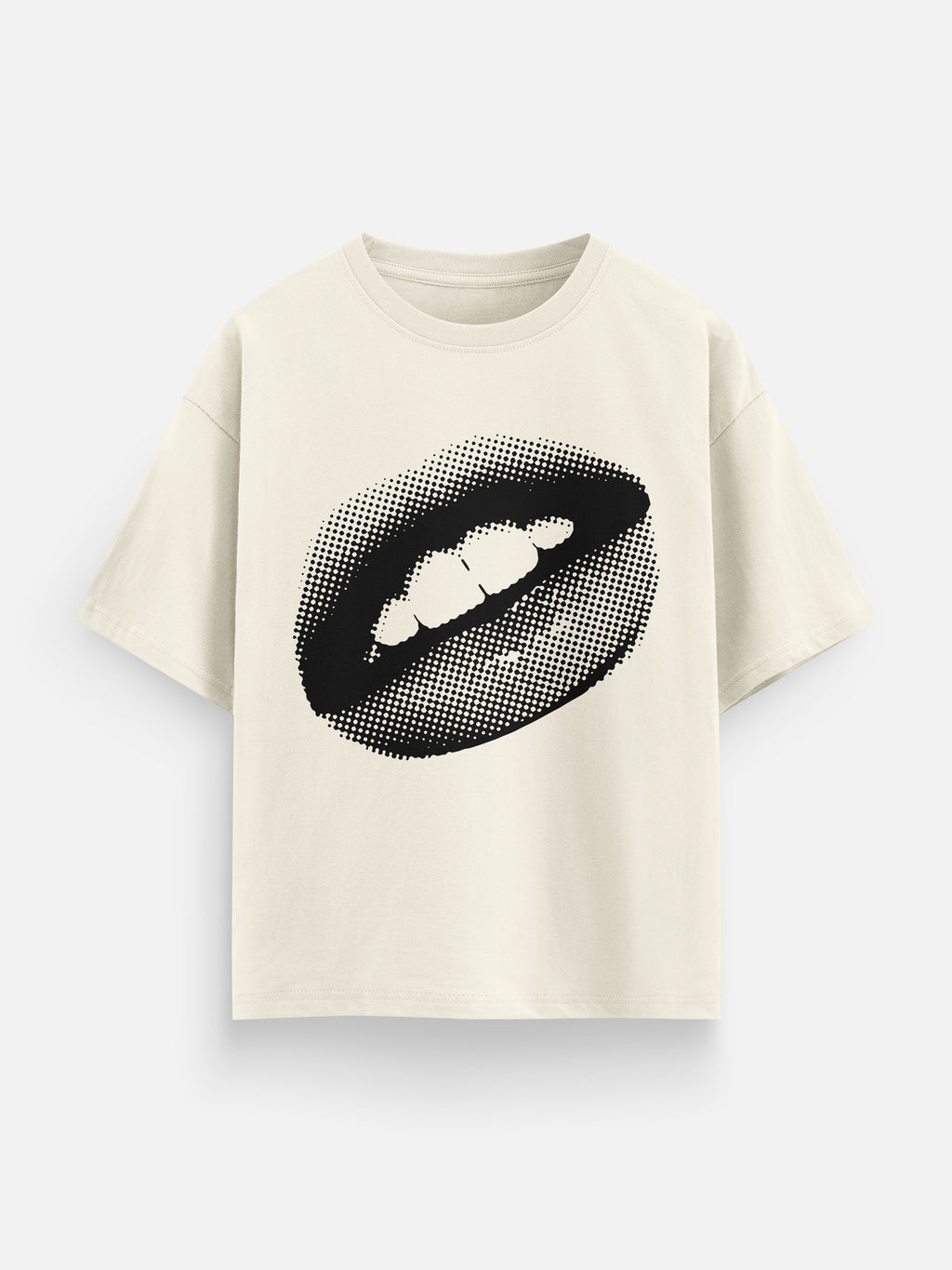 Lip Gloss Women Oversized T-Shirt
