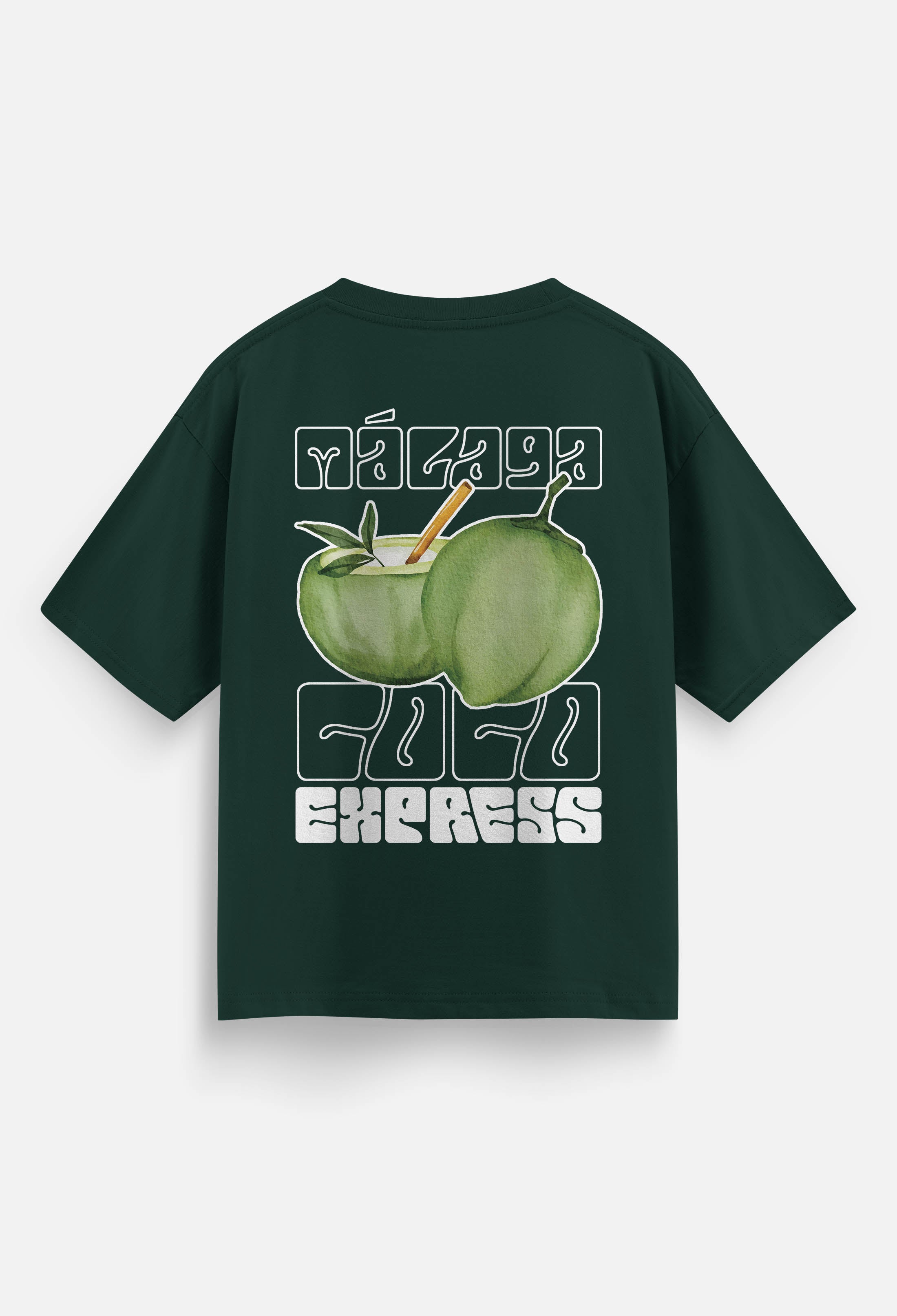 Malaga Coco Express Men Oversized T-Shirt