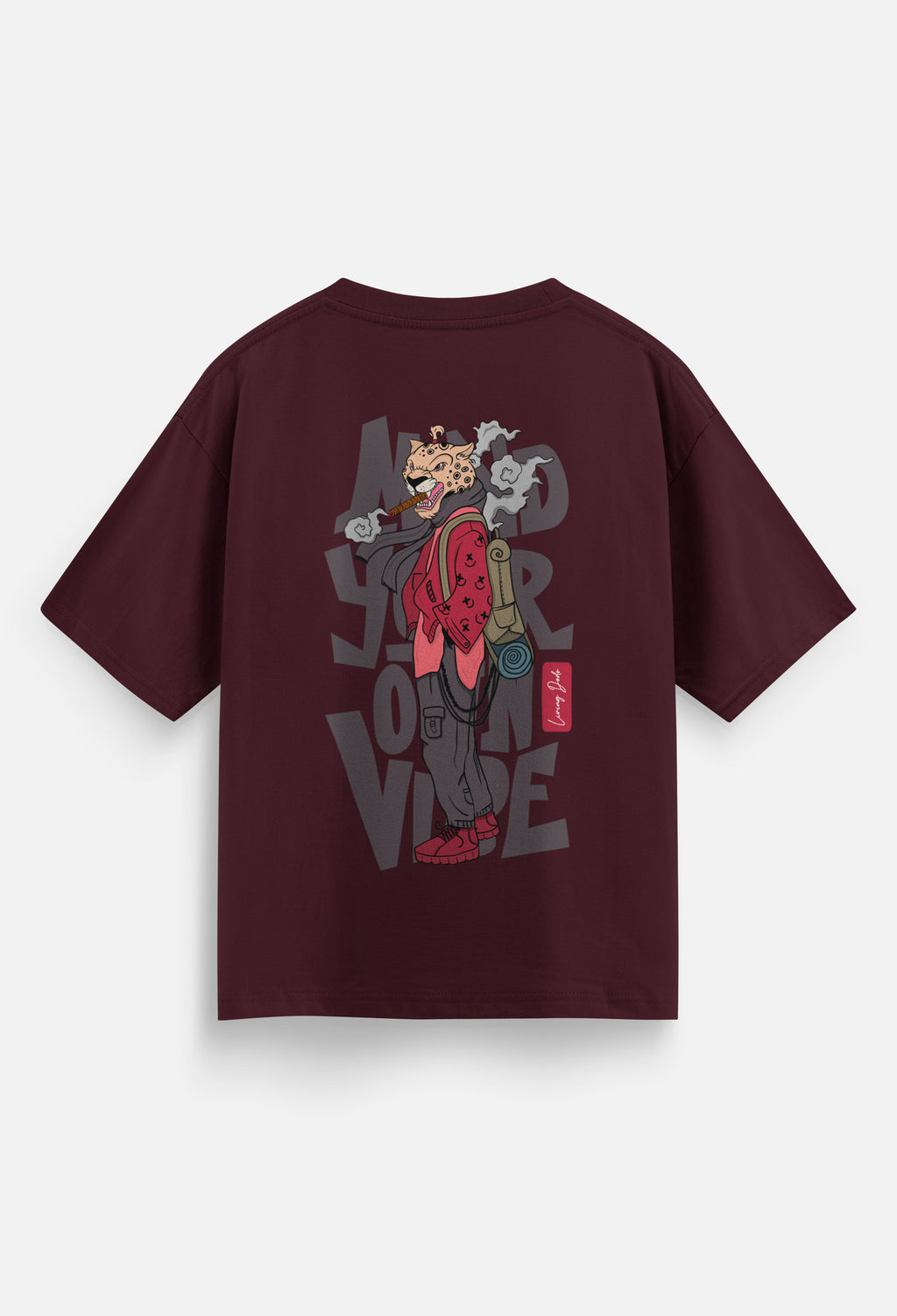 Mind Your Own Vibe - Oversized Men T-Shirt