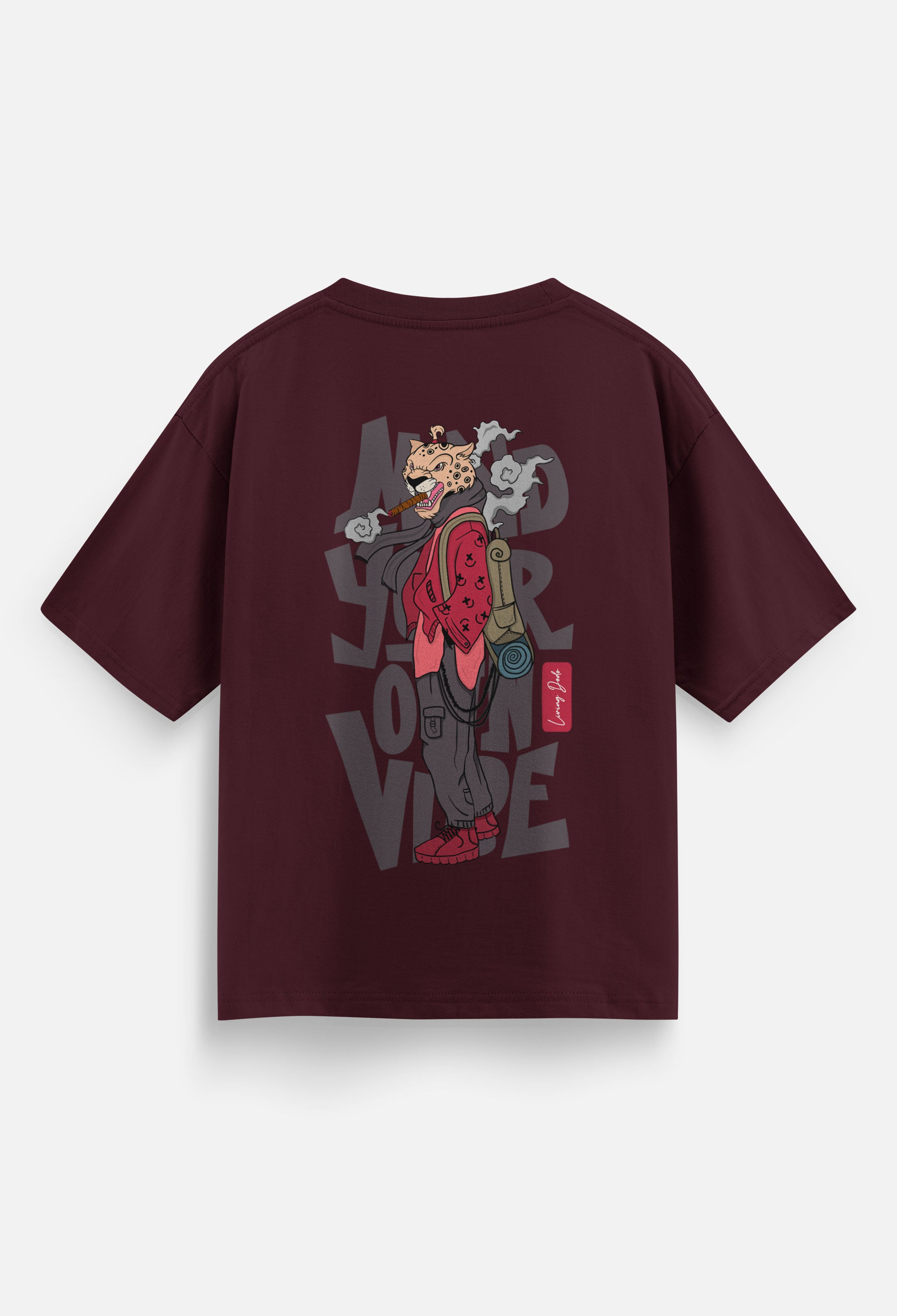 Mind Your Own Vibe - Oversized Men T-Shirt