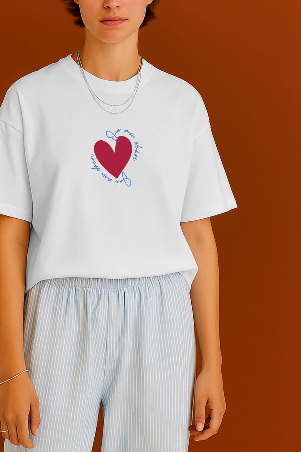 Oui Mon Chéri Women Oversized T-Shirt