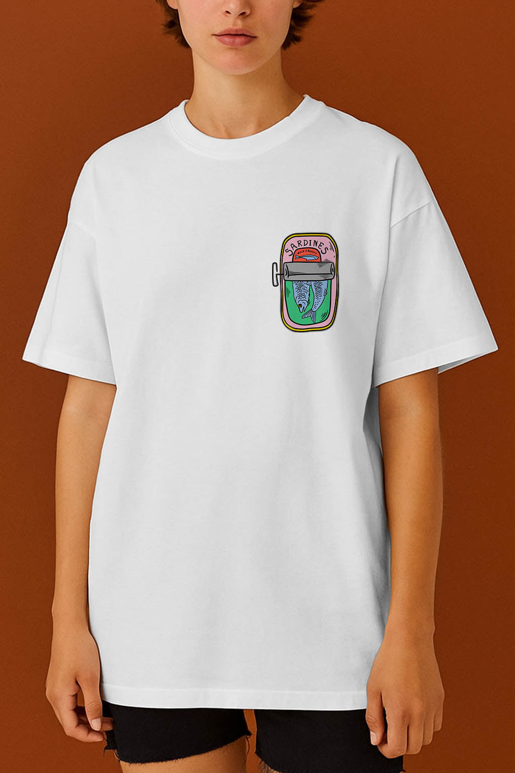 Sardines Women Oversized T-Shirt