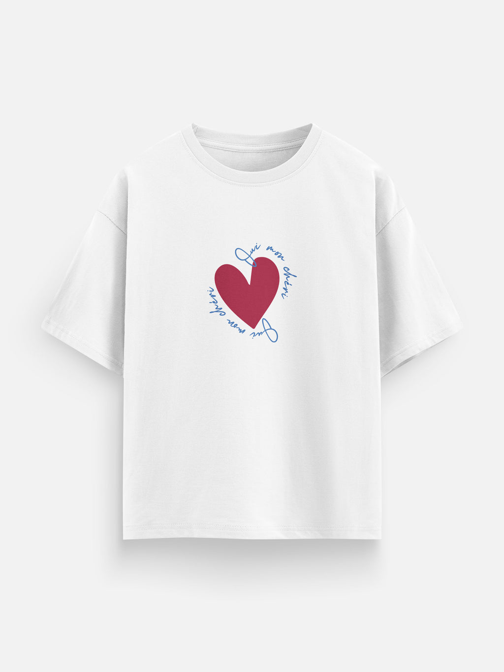 Oui Mon Chéri Women Oversized T-Shirt