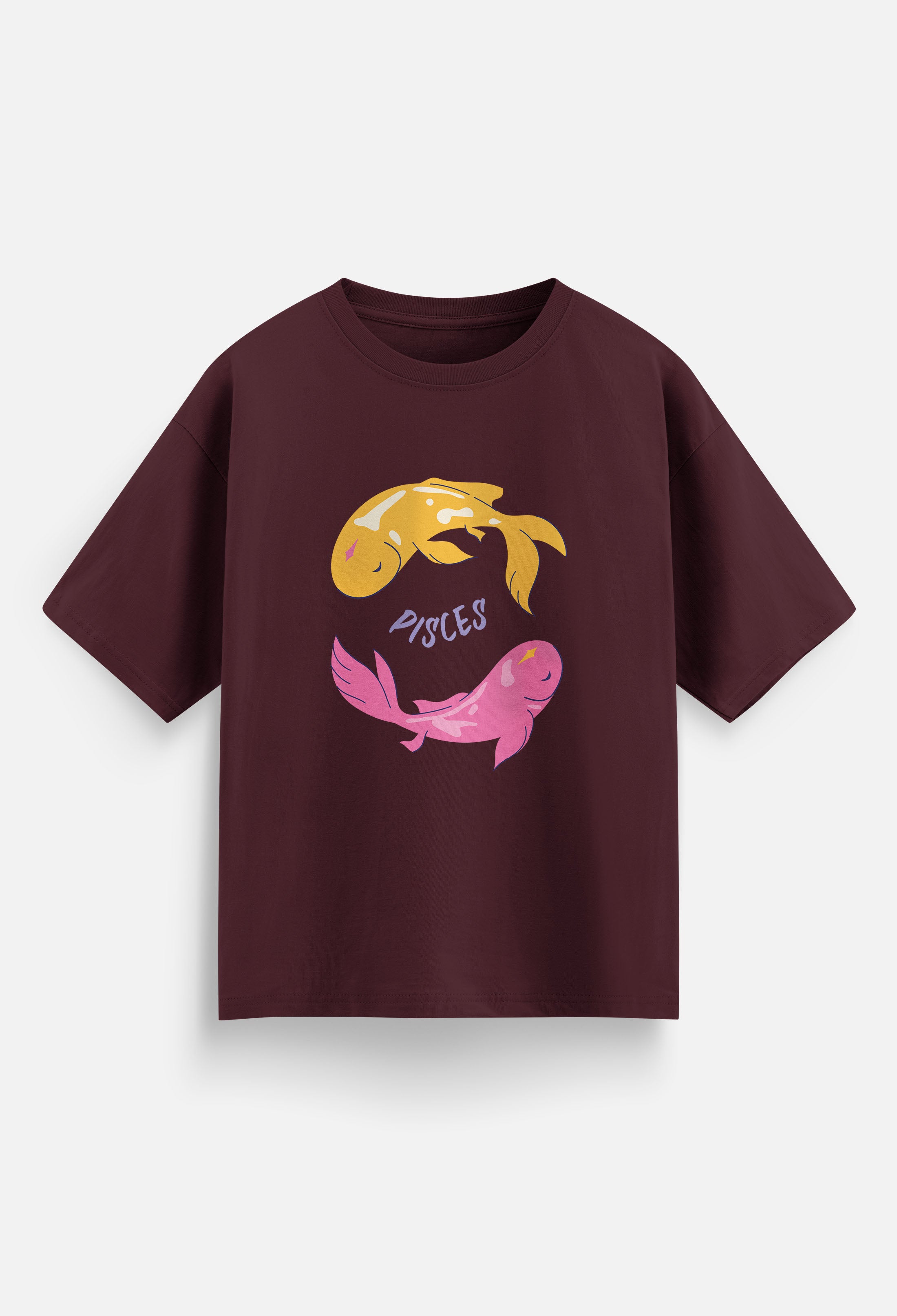 Pisces Women Oversized T-Shirt