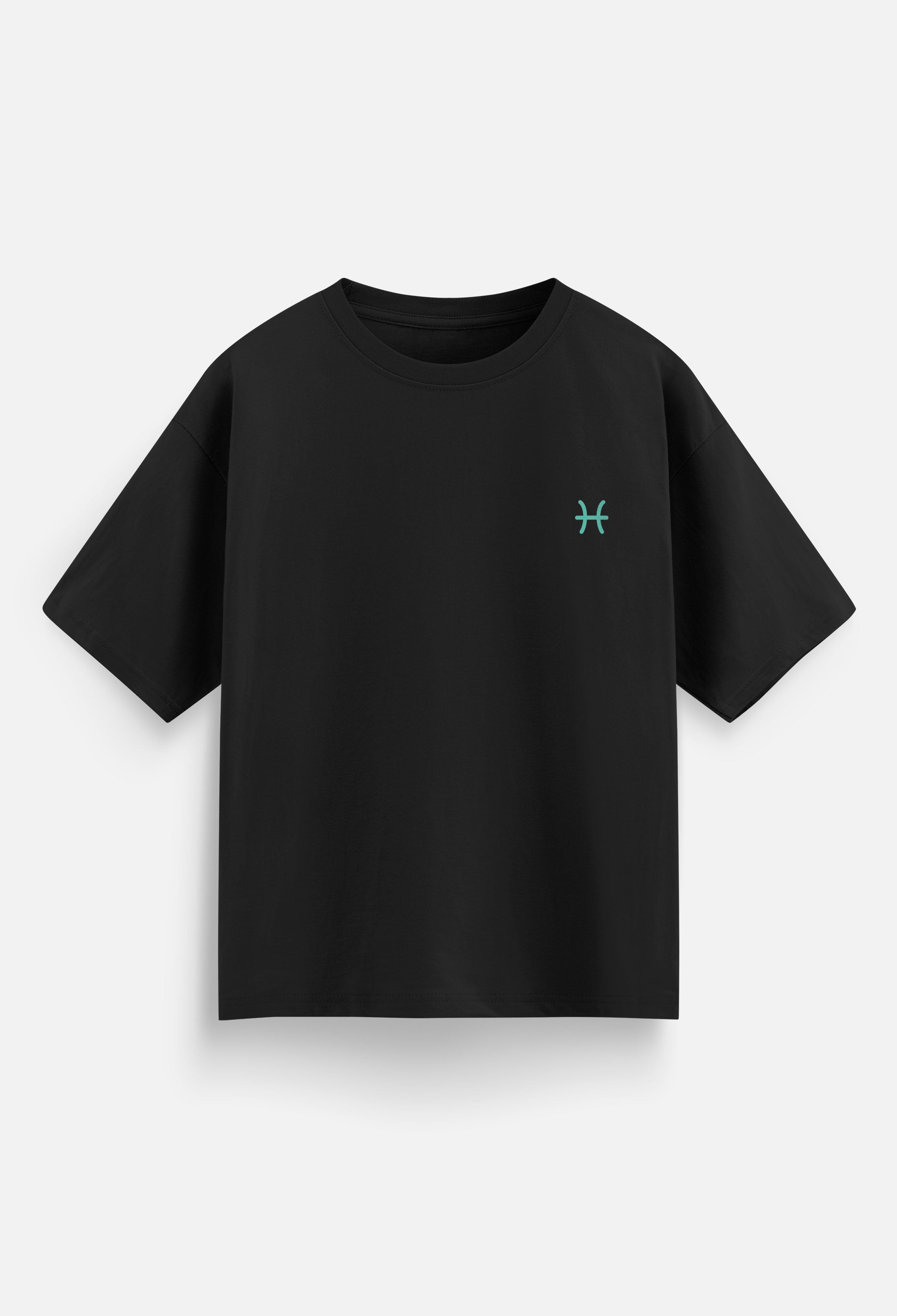 Pisces - Zodiac Men Oversized T-Shirt