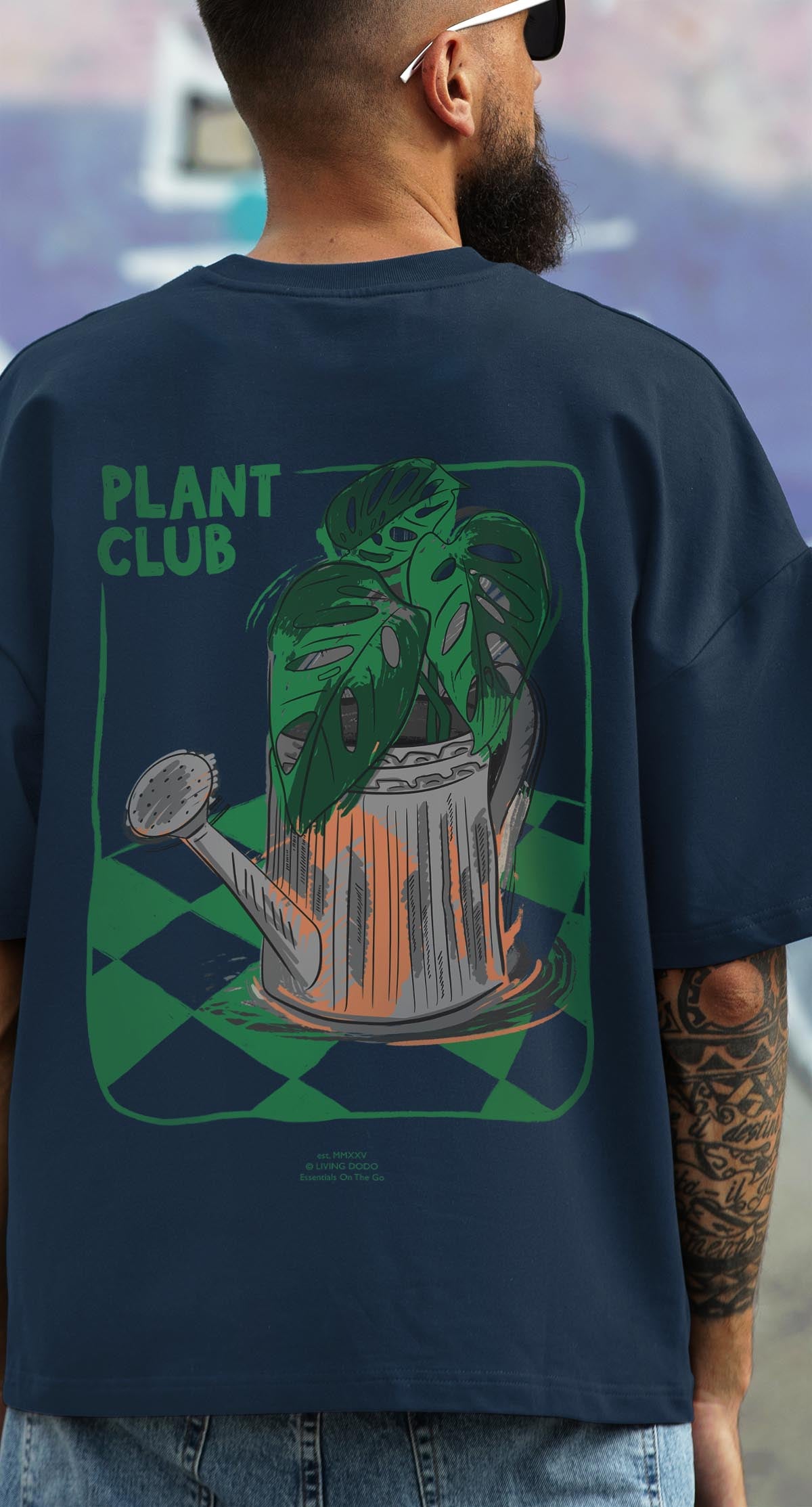 Plant Club - Oversized Men T-Shirt