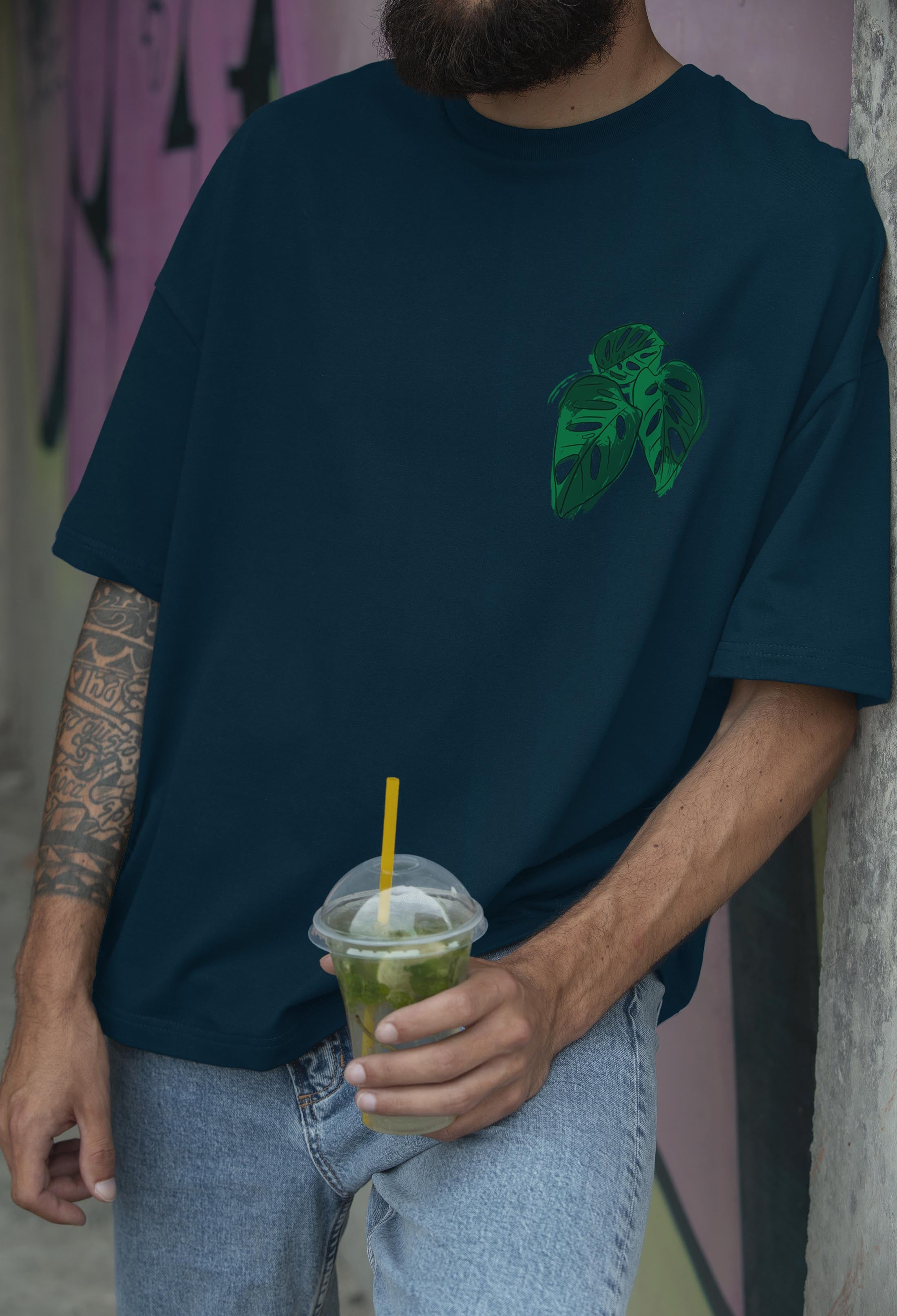 Plant Club - Oversized Men T-Shirt