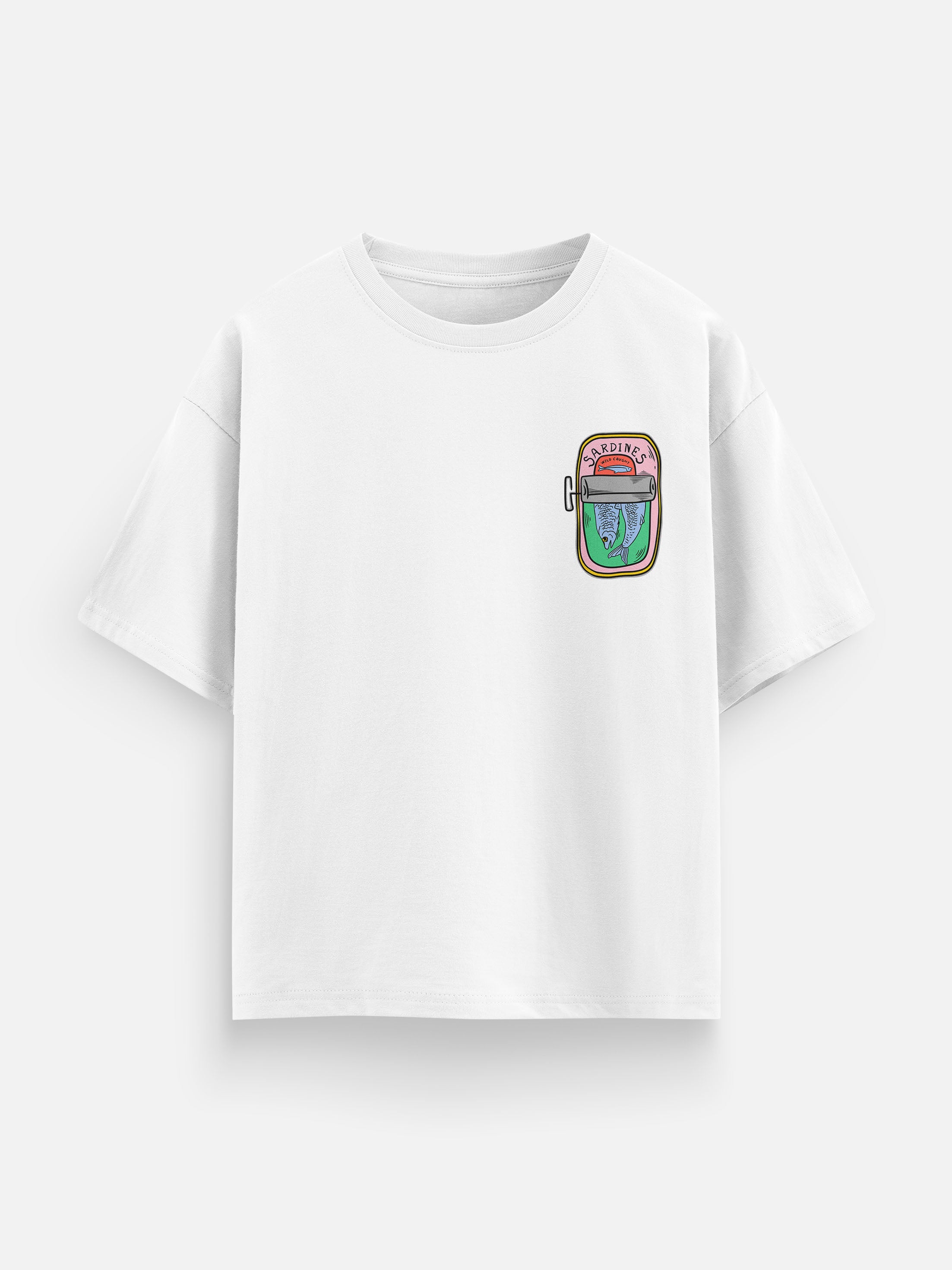Sardines Women Oversized T-Shirt