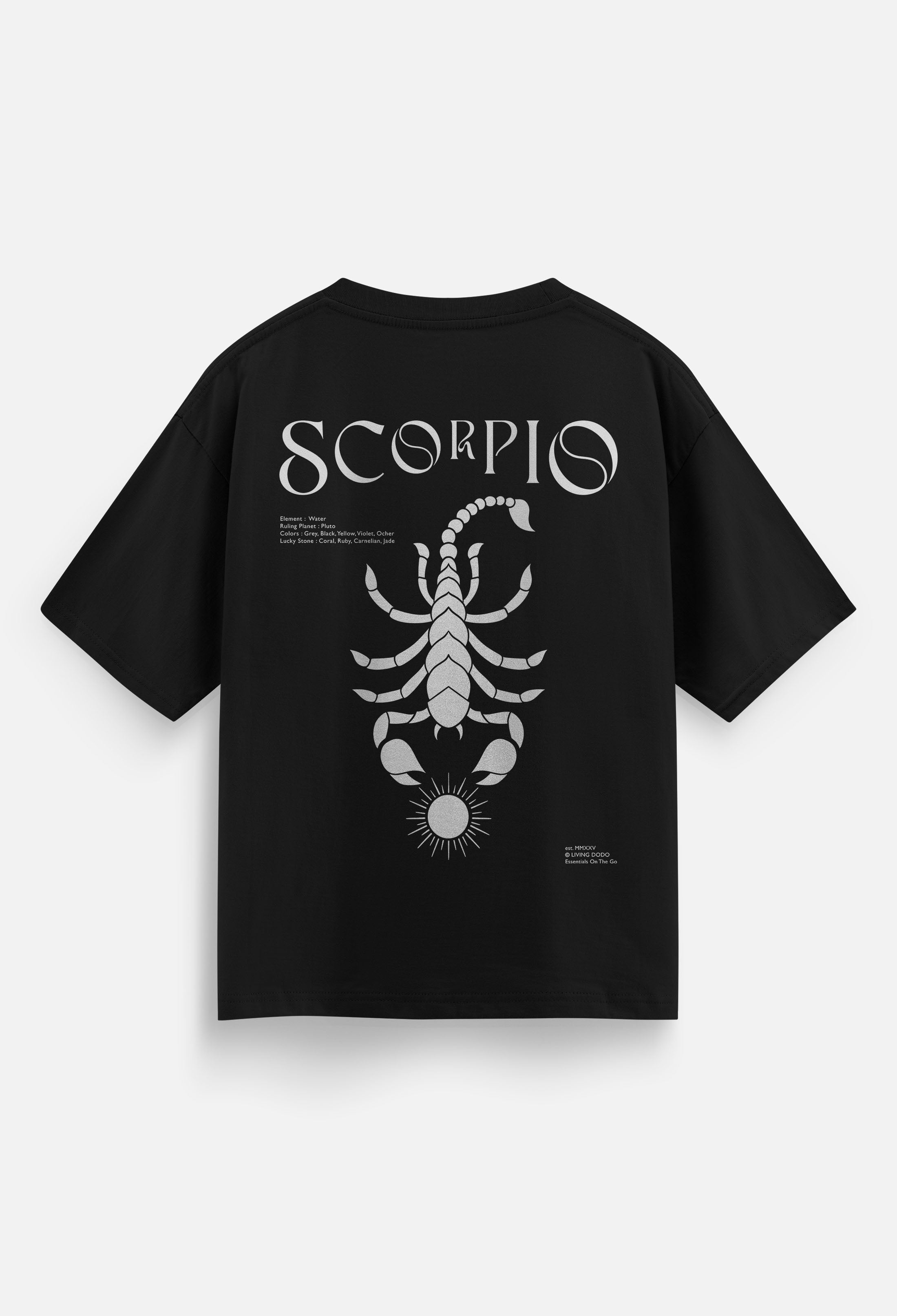 Scorpio - Zodiac Men Oversized T-Shirt