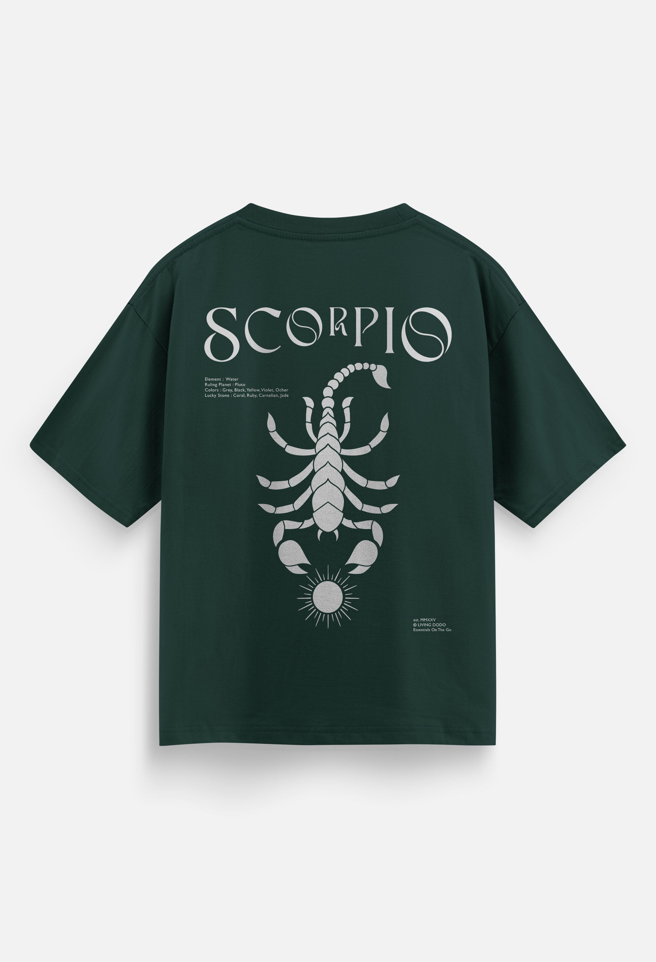 Scorpio - Zodiac Men Oversized T-Shirt