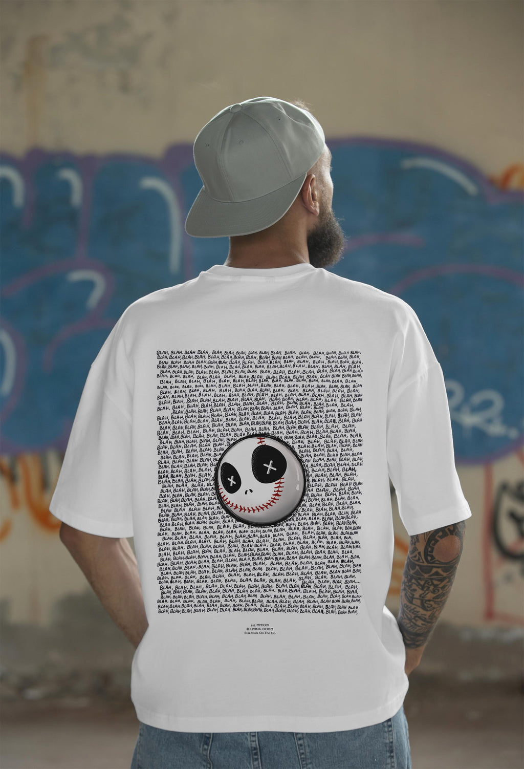 Soccer Smile - Oversized Men T-Shirt