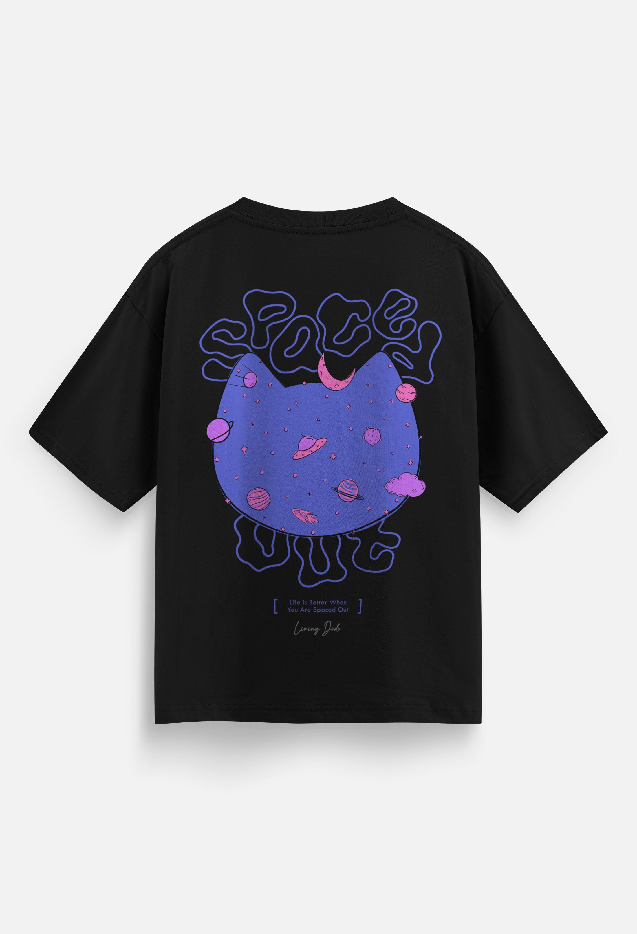 Spaced Out - Oversized Men T-Shirt