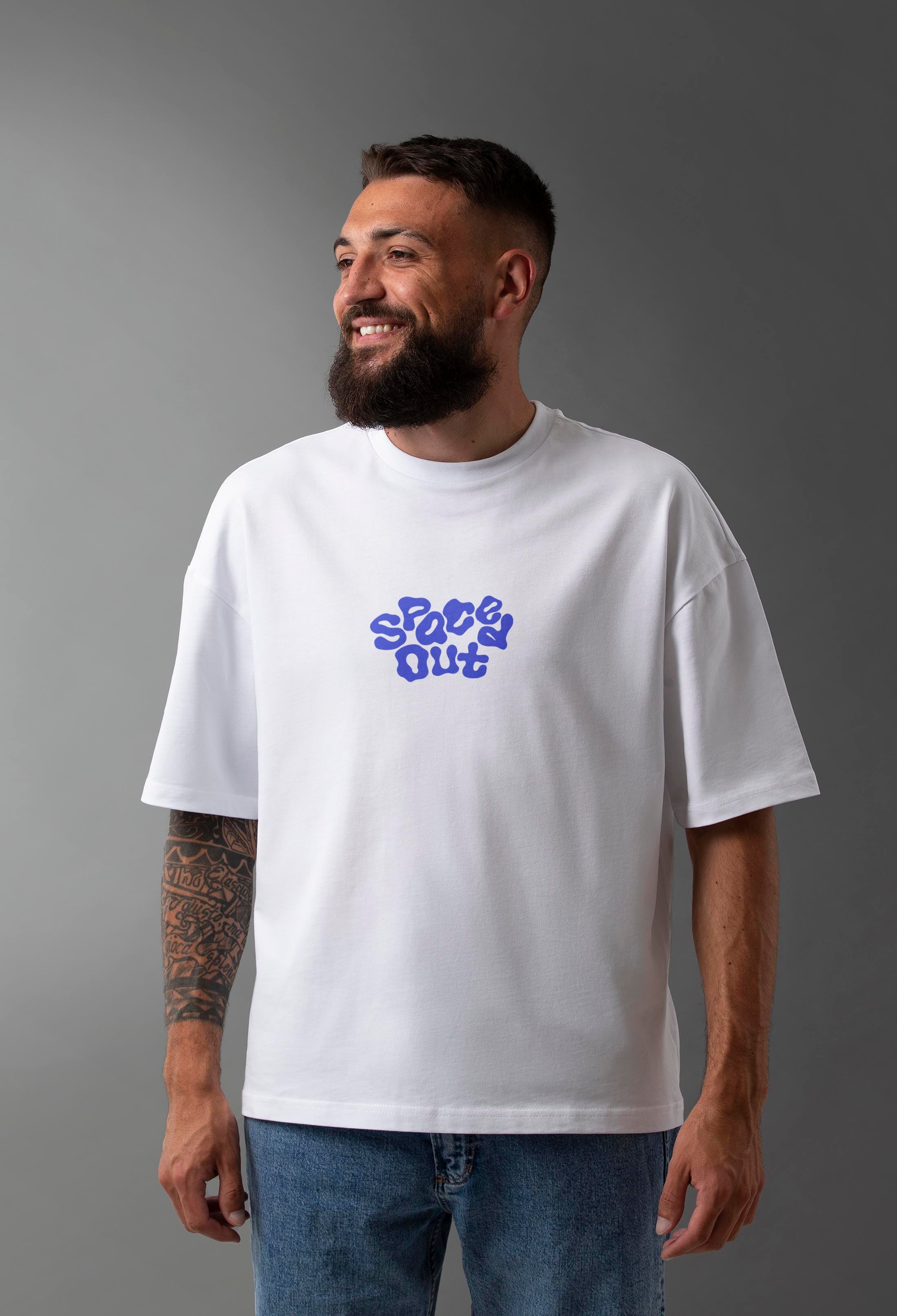 Spaced Out - Oversized Men T-Shirt
