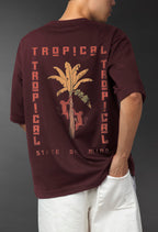 Tropical State Of Mind - Oversized Men T-Shirt