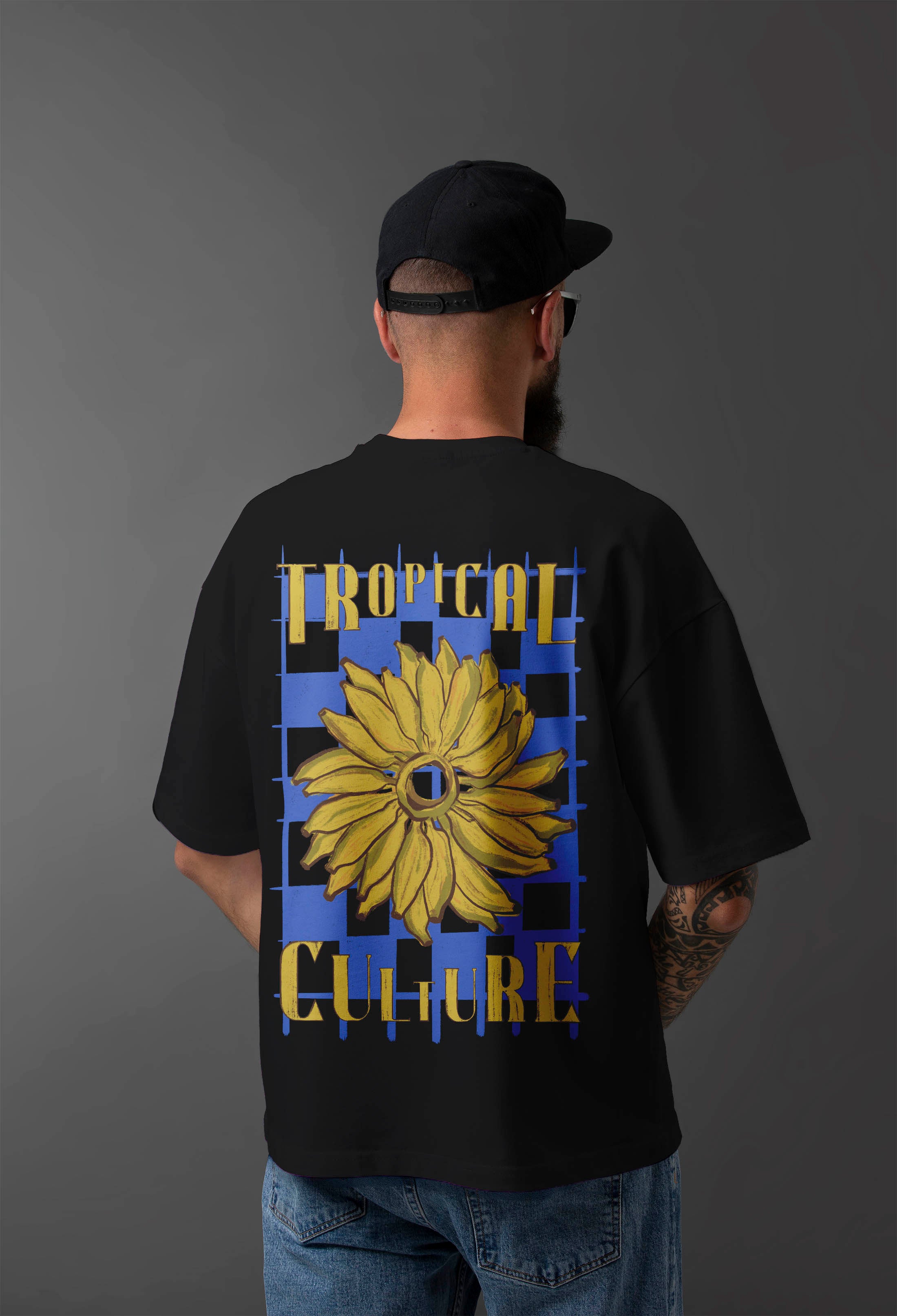 Tropical Culture - Oversized Men T-Shirt