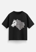 Wolf - Oversized Men T-Shirt